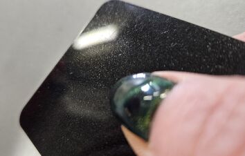 Płyta plexi PMMA czarna brokatowa IRIDE 3mm na wymiar z WYS. M2