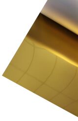 Folia Flex METALIC złota lustro SISER 0,5m 50cm