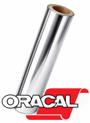 Oracal folia srebrna chrom lustro 352 001 23mic szer. 1m