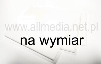 Płyta plexi PMMA biała połysk 3mm na wymiar