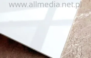 Płyta plexi PMMA biała połysk 3mm na wymiar