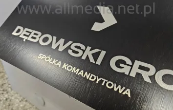 Płyta kompozytowa DIBOND czarna szczotkowana 122x50 cm