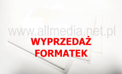 WYPRZEDAŻ FORMATEK plexi PMMA biała 3mm  0,5m2