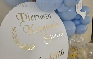 KOŁO OKRĄG z PCV biała 3mm średnica 60cm 2szt PROMOCJA