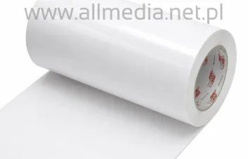 Folia BIAŁA POŁYSK podłoga 160cm (50mb) cała rolka m2