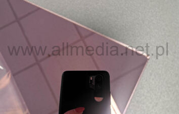 Formatka plexi LUSTRO gold rose różowe pudrowe 3mm 100x100cm