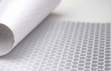 Baner ODBLASKOWY biały plaster miodu szer 1,10 na metry m2 PROMOCJA