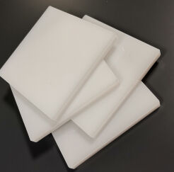 Płyta poliwęglan lity PC mleczny połysk 4mm 3,05x2,05 cała płyta