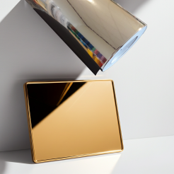 Oracal folia złota chrom lustro 352 003 23mic szer. 1m