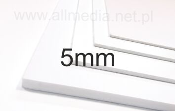 Płyta PCV PCW spieniona biała 5mm na wymiar
