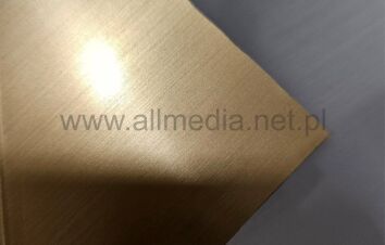 Laminat grawerski 0,8mm złoty szczotkowany 60x60cm
