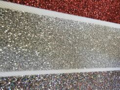 Folia Flex GLITTER brokat srebrny 0,25mb