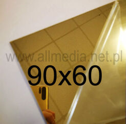 Formatka plexi PMMA LUSTRO złote ciemne 3mm 90x60cm