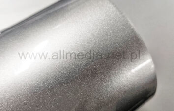 Oracal folia polimerowa seria 551 090 srebrny połysk metalizowana - szerokość 100 cm