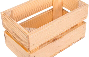 Skrzynka drewniana na prezent GRAWER napis