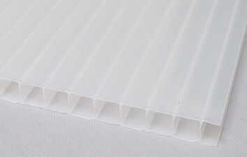 Płyta poliwęglan komorowy 4mm mleczny (opal) 2,10x6m