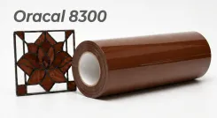 Oracal folia witrażowa seria 8300 079 brązowy - szerokość 100 cm