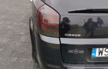 Oracal folia do przyciemniania lamp samochodowych 8300 073 ciemny szary