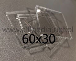 Formatka plexi PMMA bezbarwna połysk 3mm 60x30cm
