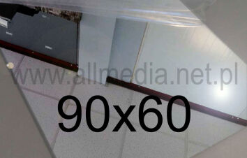 Formatka gotowa plexi LUSTRO srebrne 3mm 90x60cm