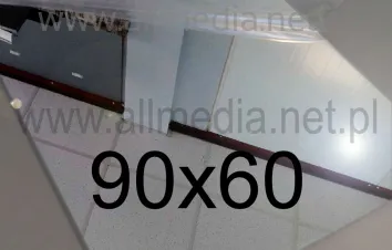 Formatka gotowa plexi LUSTRO srebrne 3mm 90x60cm