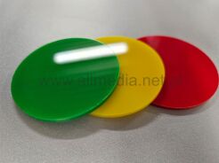 KOŁO OKRĄG z plexi 3mm kolory średnica 60cm