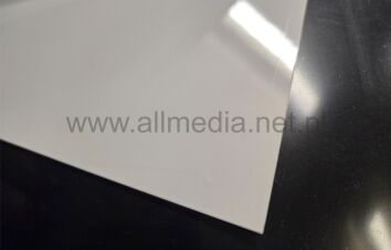 Płyta HIPS 1mm podłoga biała mat 2x1m dekoracja