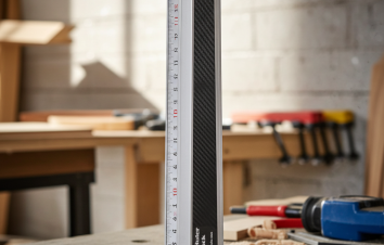 Linijka aluminiowa X-BLACK antypoślizgowa do cięcia - 100cm