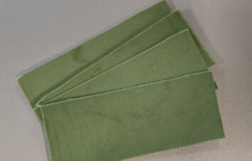 Filc samoprzylepny zielony FLUSZ SOFT 1,5mm tkanina do rakli