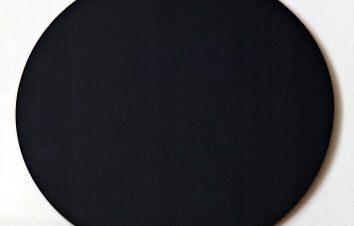 KOŁO OKRĄG z plexi CZARNA MAT 3mm średnica 60cm 2szt PROMOCJA