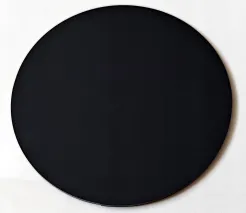 KOŁO OKRĄG z plexi CZARNA MAT 3mm średnica 60cm 2szt PROMOCJA