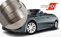 Oracal folia wylewana seria 970 090 RA srebrny metalik - szerokość 152 cm 10cm