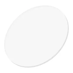 KOŁO OKRĄG z plexi biała POŁYSK 3mm średnica 60cm
