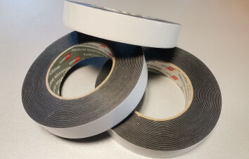 Taśma dwustronnie klejąca piankowa 25mm/10mb ORABOND czarna