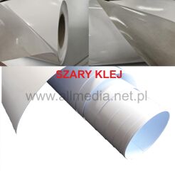 Folia monomeryczna z szarym klejem biała 1,05 na metry