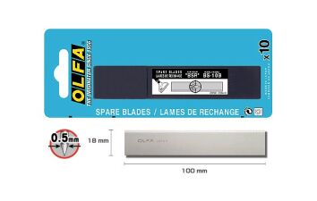 Ostrza segmentowe OLFA BS-10B  do skrobaka XRS