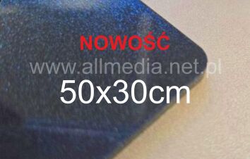 Formatka plexi granatowa brokatowa 3mm 50x30cm