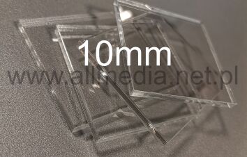 Płyta plexi PMMA bezbarwna 10mm na wymiar
